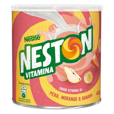 Neston Vitamina Morango/Pêra/Banana 400g