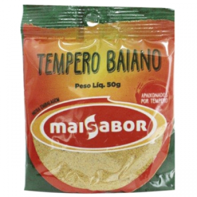 Tempero Baiano Mais Sabor 50g