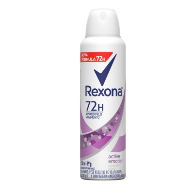 Desodorante Rexona Aerosol Feminino Active Emotion 150ml