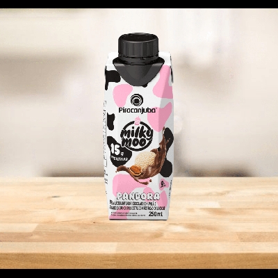 Bebida Láctea Piracanjuba Milk Moo Pandora 250ml