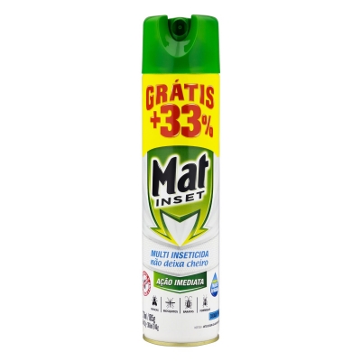 Inseticida Mat Inset S/Perfume 360ml 33% Grátis