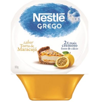 Iogurte Nestlé Grego Torta de Maracujá 90g