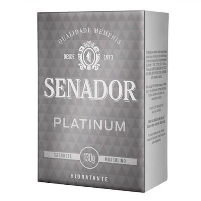 Sabonete Senador Platinum 130g