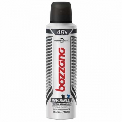 Desodorante Bozzano Aerosol Invisible 150ml